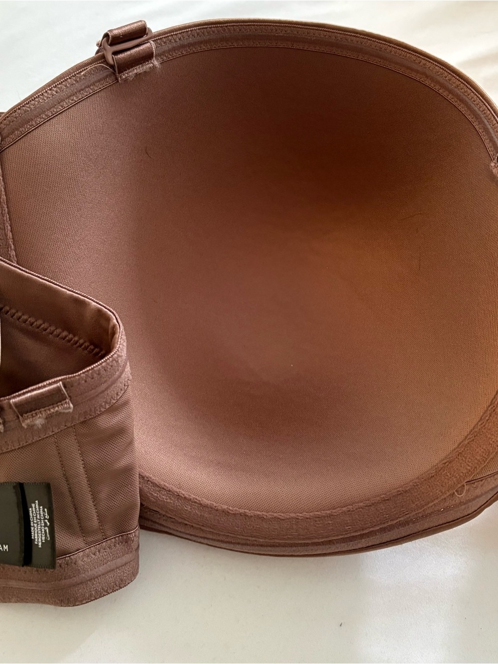 NWOT Ashley Graham x Addition Elle Convertible Strapless Bra Mocha 44G - Picture 5 of 8